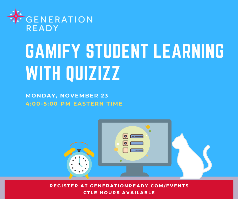 Gamify Student Learning with Quizizz graphic